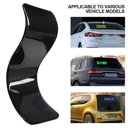 1/2PCS Demon Eyes Car Soft Screen LED Pixel Panel Light DIY Programmable Flexible Decoraive Light For Car Truck Board Windshield