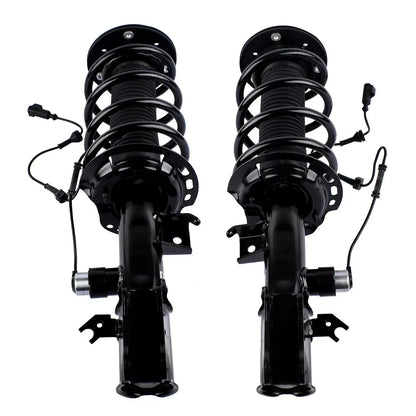 Pair Front Shock Struts Assemblies w/Electric For 2017-2020 Lincoln Continental AST24746, G3GZ18124Q