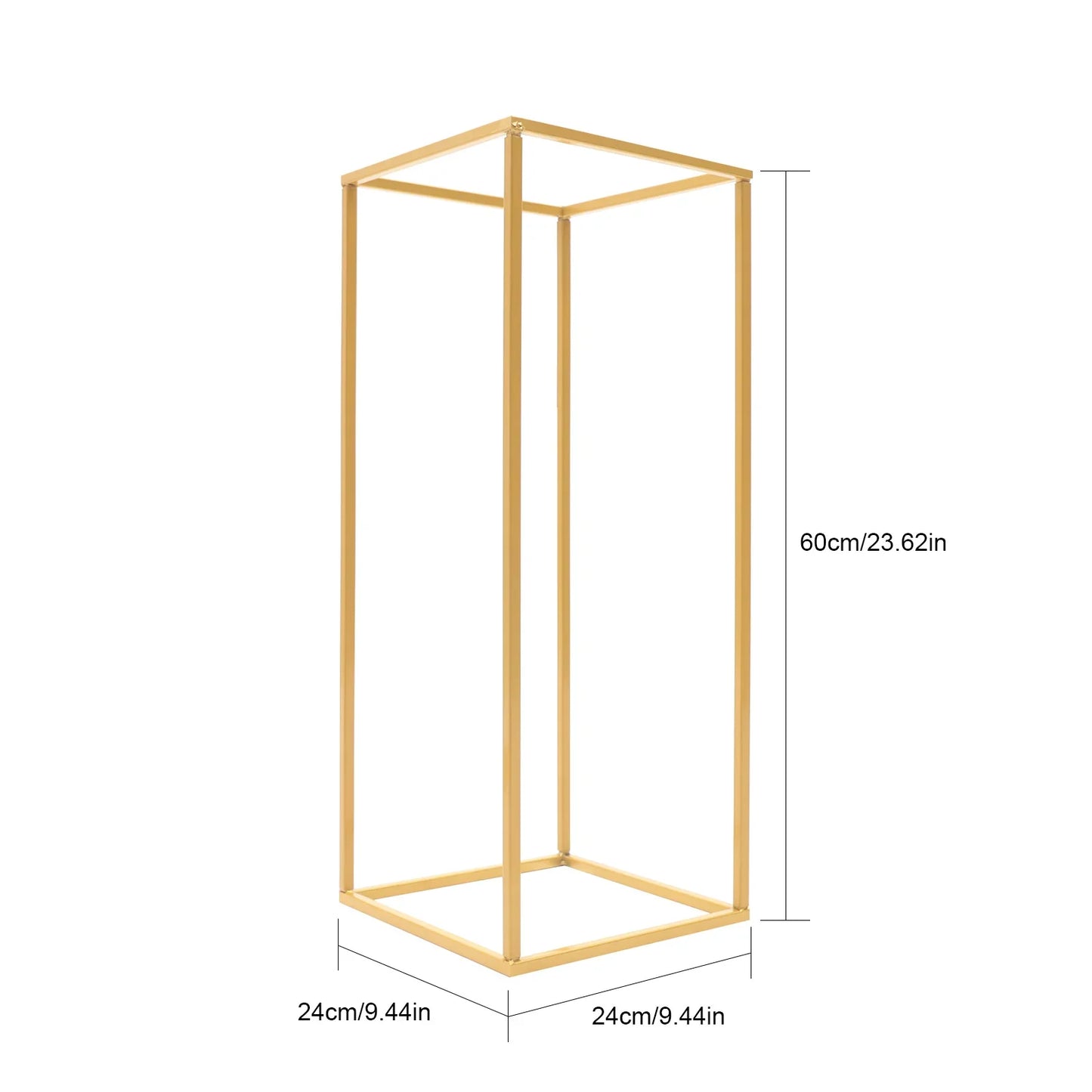 4-Piece Wedding Flower Stand Set – Durable Metal Vase Holder for Centerpieces, Balloons, and Party Decorations