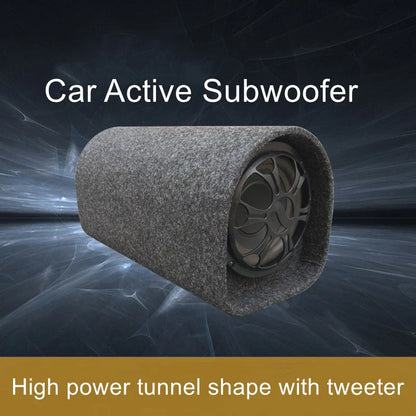 Tunnel type car side audio speakers 6 inch 12v car with edge subwoofer speaker