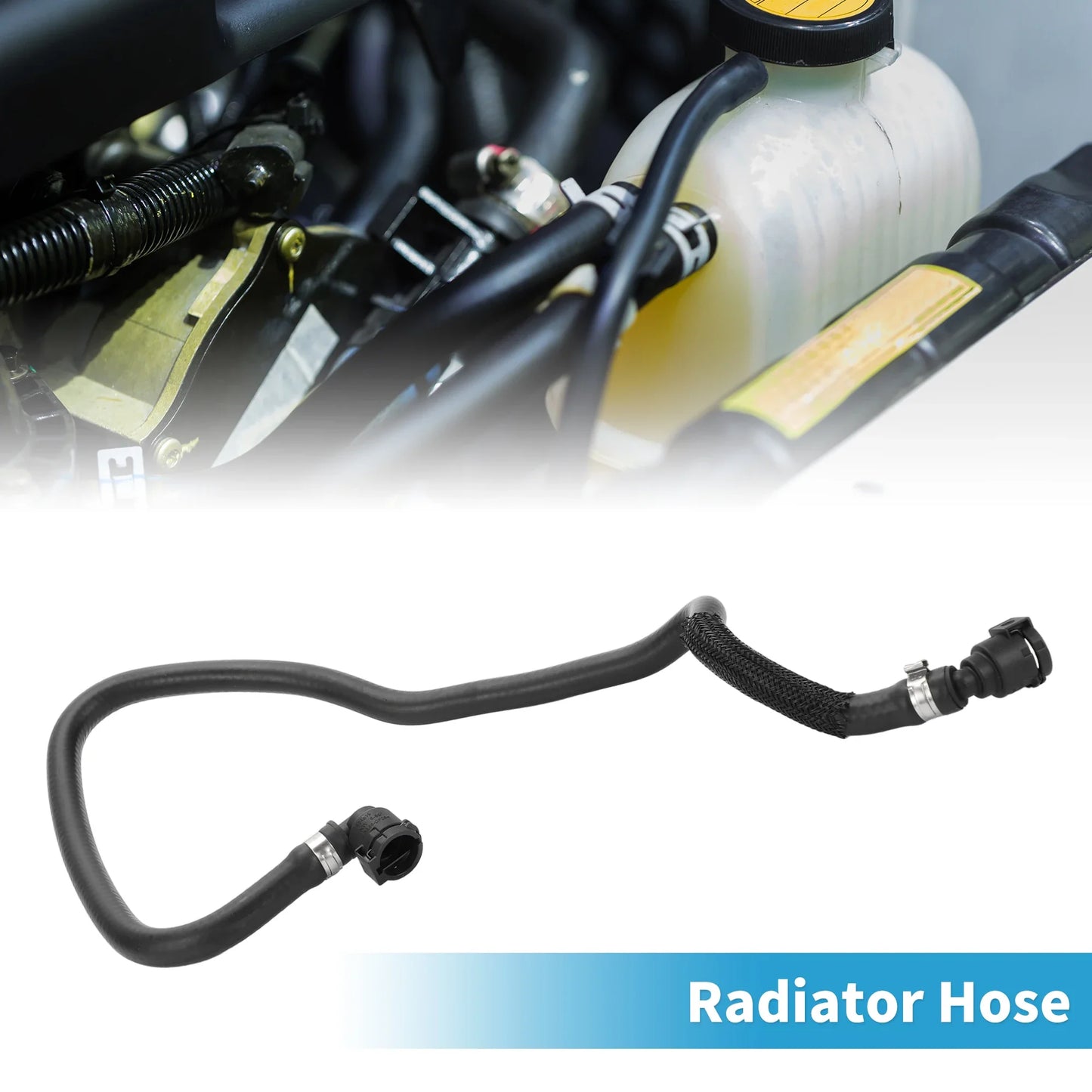 UXCELL Radiator Hose No.17128602600 for BMW 530e 2.0L 2018-2020 for BMW 530e xDrive 2.0L 2018-2020 for BMW 530i 2.0L 2017