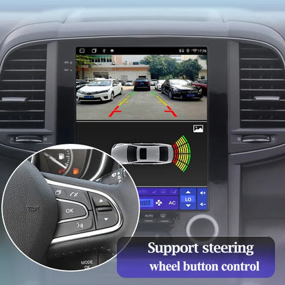 For JEEP Grand Cherokee WK 2004 2005 2006 2007 Tesla Type Car Radio Android 14 GPS Carplay Multimedia Player Navigation Stereo