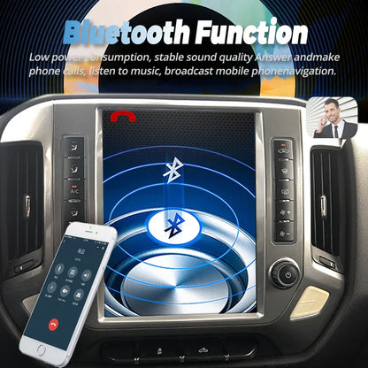 12.1inch Android Screen Radio For Chevrolet Silverado GMC SIERRA 2014 - 2018 GPS Carplay Auto Car Multimedia Video Player Stereo