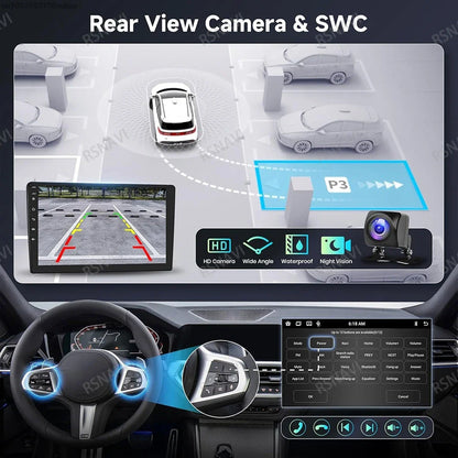 Android 15 For Renault Logan 2 Sandero 2 2012 - 2019 Stereo Qualcomm 5G WIFI DVD DSP QLED Head Unit Viedo Player Autoradio GPS
