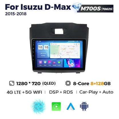 Android Car Radio Multimedia Player For Chevrolet TrailBlazer 2 S10 Holden Colorado For Isuzu D-Max DMAX Carplay Navigation GPS
