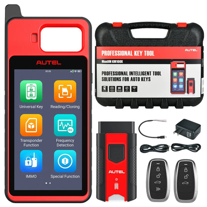 Autel MaxiIM KM100 KM100X Auto Key Programmer Smart Key Creation & OBD IMMO Learning Tool One-Minute Key Generation Immobilizer