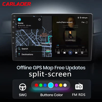 2 din Car play Android Radio Multimedia 7 9 10 inch CarPlay Android 13 Auto  stereo receiver Player 2DIN GPS 4G 64G