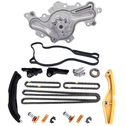 AP03 Water Pump & Timing Chain Kit for Ford Edge Taurus Lincoln MKS MKX 3.5 3.7L 2011+