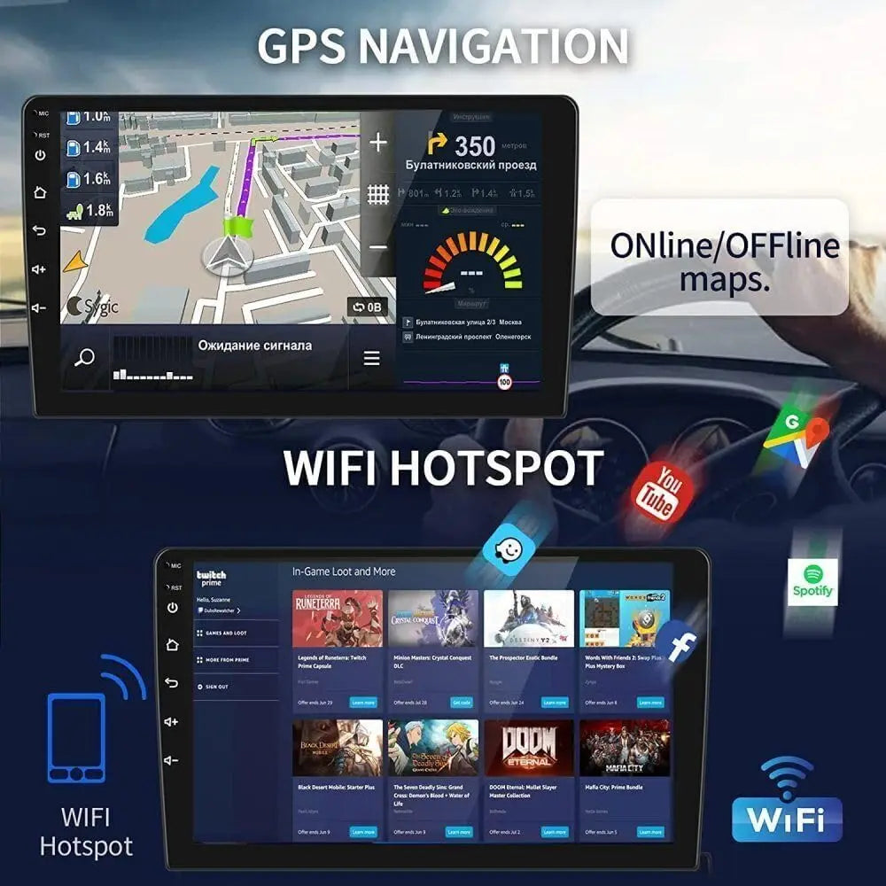 4+64G Car GPS Radio Stereo Carplay Camera Android 13 Compatible for Kia Optima K5 2011-2015