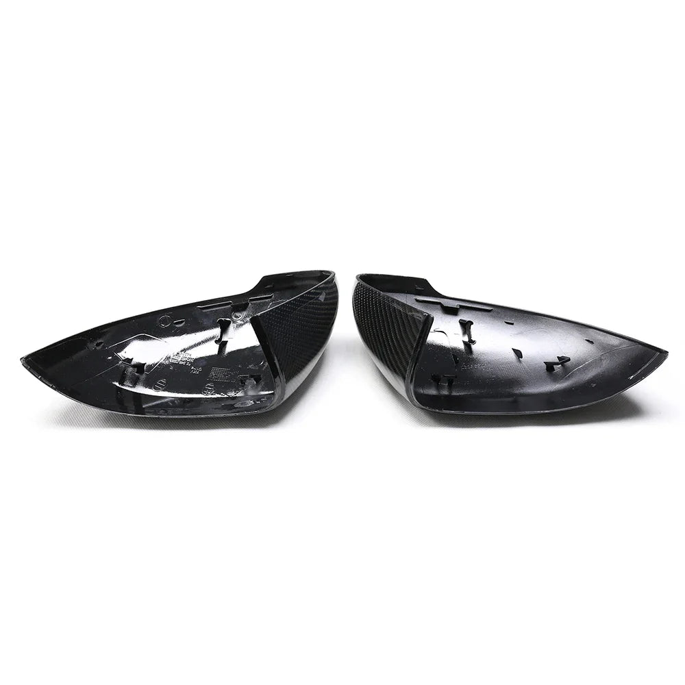 For Volkswagen VW 2015+ CC Passat B8 Real Carbon Fiber Side Rearview Mirror Cover Replacement GTI Lane assist R-Line Touring