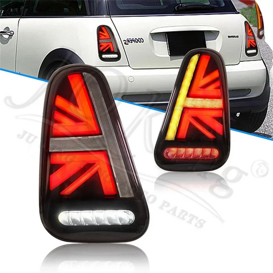 Tail Lamps Lights for BMW Mini Coopers R50 R52 R53 2001-2007 Rear LED DRL Moving Turn Signal Brake