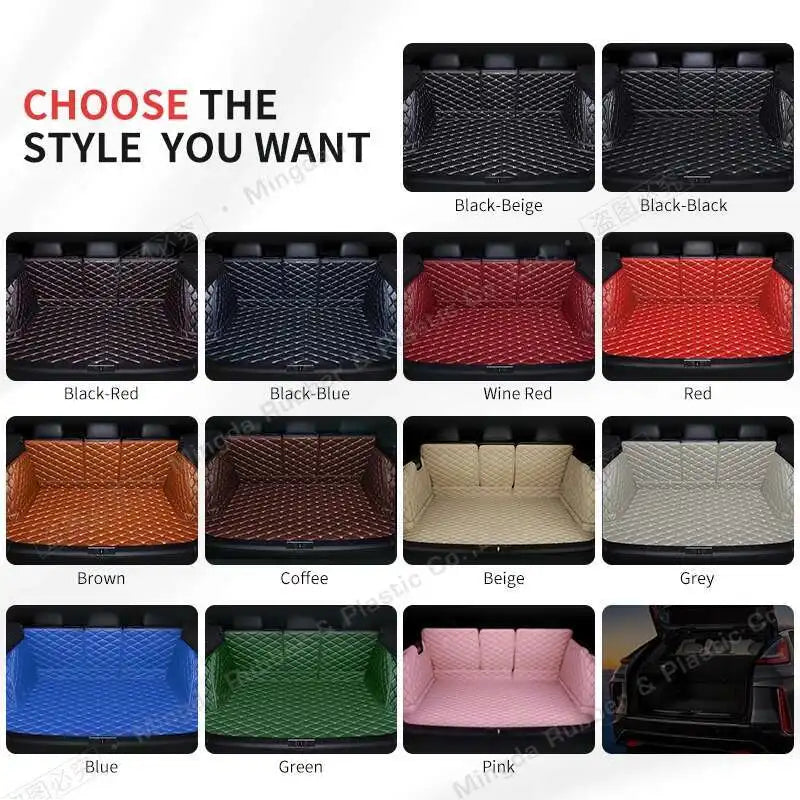 For Infiniti Q50L QX50 QX55 Auto Full Coverage Trunk Mat Car Anti-dirty Pad Protective Pad Cargo Liner Interior Accessories