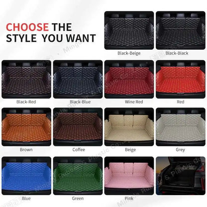 For Infiniti Q50L QX50 QX55 Auto Full Coverage Trunk Mat Car Anti-dirty Pad Protective Pad Cargo Liner Interior Accessories