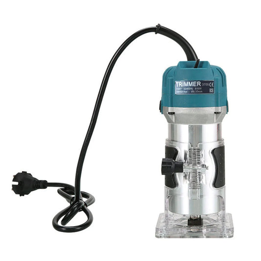 Electric woodworking trimmer 110V slotting machine woodworking engraving machine opening machine electric tools power tools