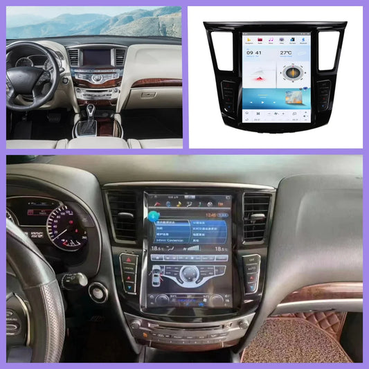 For Infiniti QX60 JX35 2013-2020 Android14 Car Radio Touch Screen Multimedia Stereo Player Navigation Carplay WIFI 5G Head unit