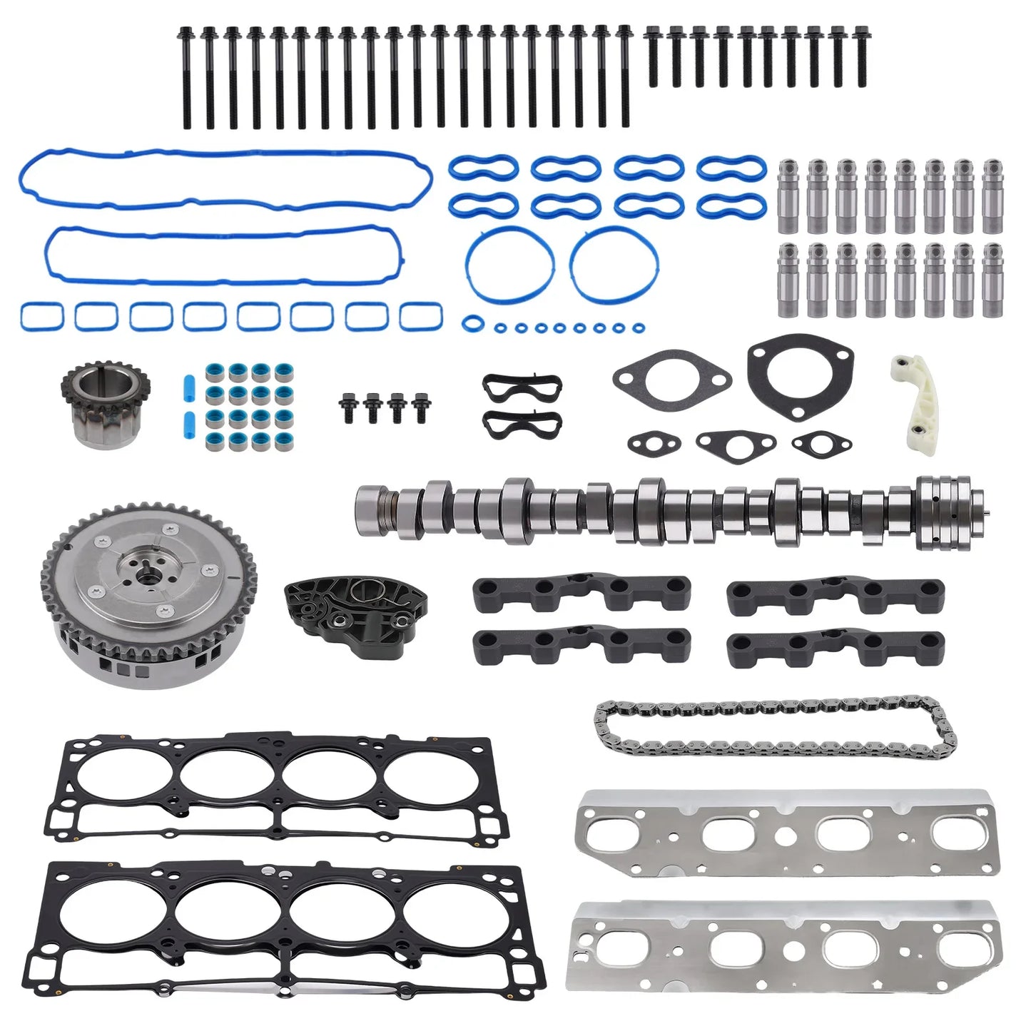 Auto Engine Parts MDS Lifters Rollers Camshaft Kit for Dodge Durango SLT 5.7L V8 VIN: T  for Chrysler 53021728BB for Ram 1500