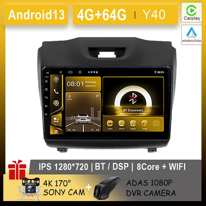Car Radio Android For Chevrolet Holden S10 TRAILBLAZER COLORADO ISUZU DMAX Auto Navigation Carplay NO 2din DVD Player Stereo