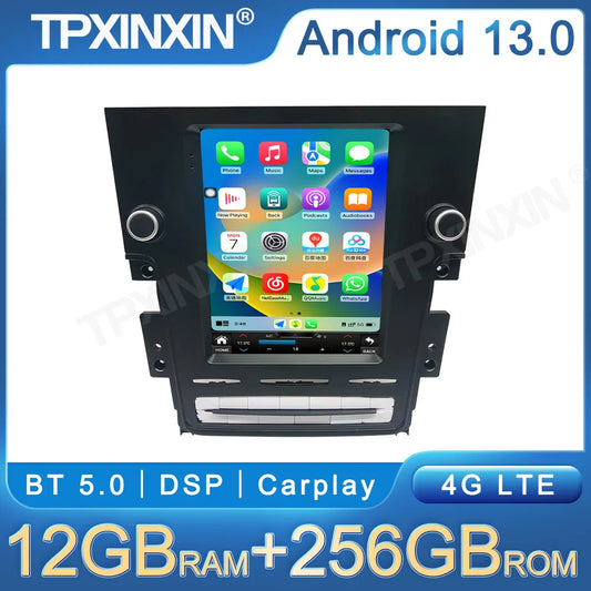 Android 13 Auto Multimedia Player Screen For Lincoln Navigator 2014-2016 Carplay Car Radio Audio 9.7" GPS Navigation Head Unit