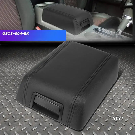 Car Center Console Armrest Lid Cover GECS-004-BK For Ford F-150 F150 Lincoln Mark LT 2004-2008 Arm Rest Latch Box