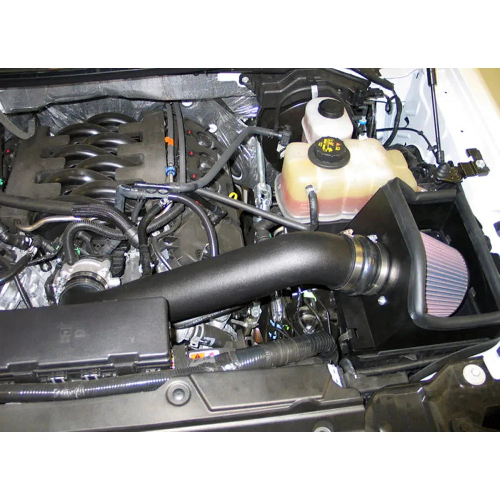 3.5" Air System Heat Shield Cold Air Intake Induction Kit+Filter For 11-14 F150 5.0L V8 Auto Engine Parts & Accessories