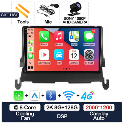 Android 15 Car Radio For Dodge Journey 2009 - 2012 Multimedia Stereo Video Player Qualcomm Head Unit 2DIN 4G LTE 5G WIFI QLED BT