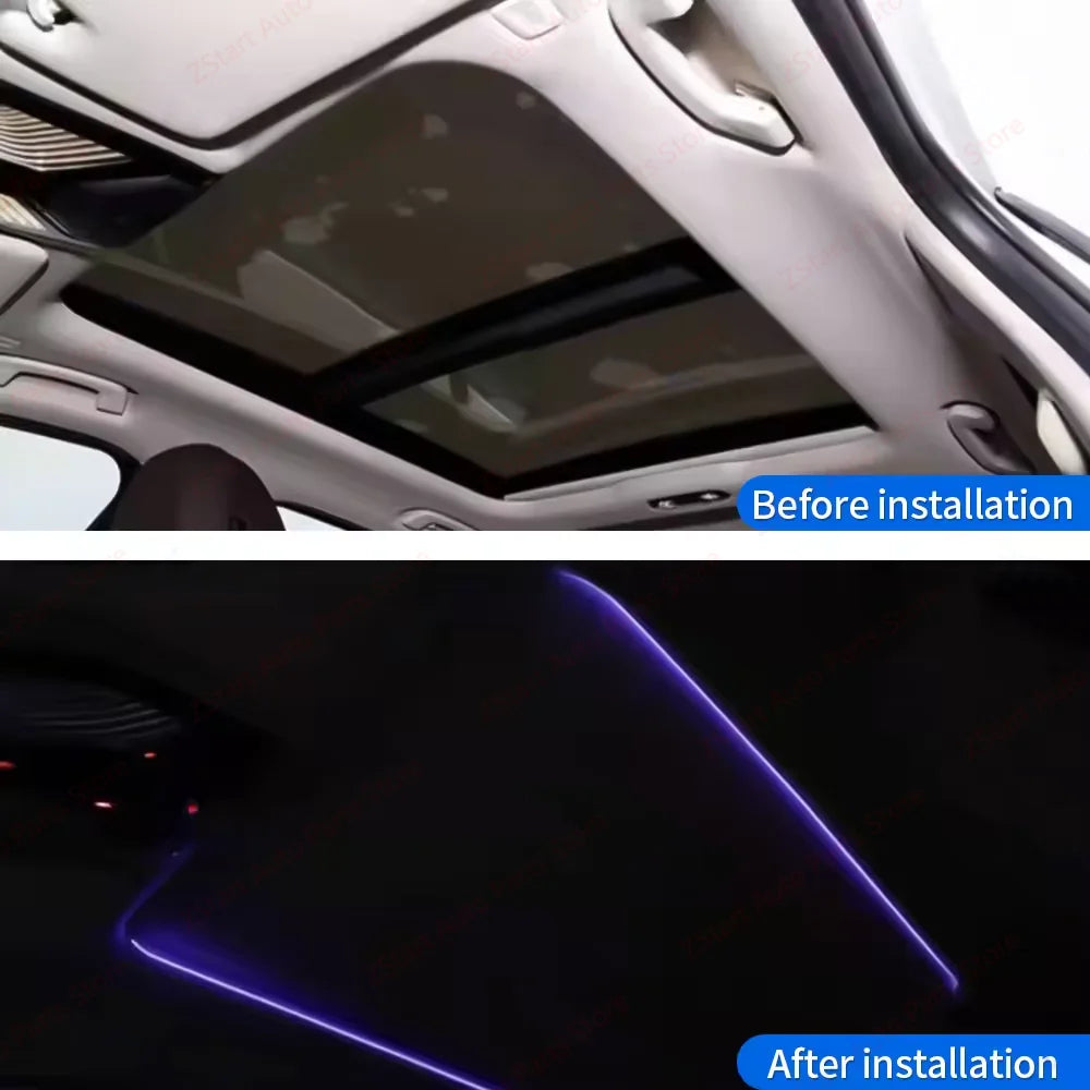 11 Colours Skylight Ambient Lights For BMW G20 G22 G80 G82 M3 M4 i3 i4 New 3/4 Series  Sunroof Cup Holder Aamp Decorative light