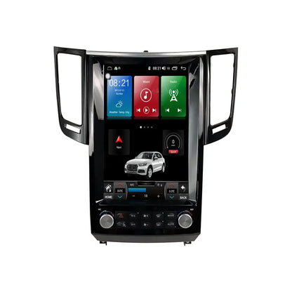 For Infiniti QX70 FX25 FX35 FX37 FX50 2009-2015 Carplay Screen Autoradio Radio Bluetooth Android 13 Multimedia Monitor Stereo