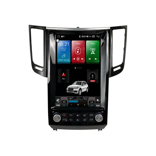 For Infiniti QX70 FX25 FX35 FX37 FX50 2009-2015 Carplay Screen Autoradio Radio Bluetooth Android 13 Multimedia Monitor Stereo