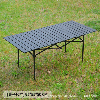 Outdoor Folding Table, Egg Roll Table, Stall, Convenient Camping Table And Chair Set, Picnic Chair Full Set Of Equipment