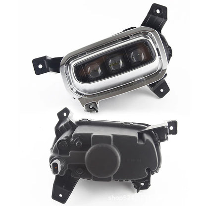 For Kia 20-21 Seltos daytime running lights LED front fog lights KX3 daytime running lights turn signal lights