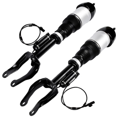 AP02 Pair Front Air Suspension Shock Absorber Struts with ADS for Mercedes-Benz M-Class W166 GL-Class X166 ML/GL 350 500