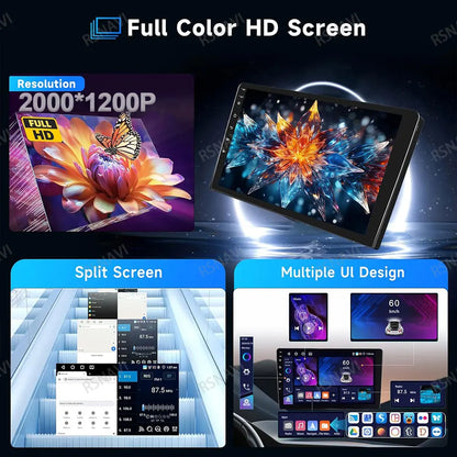 Android 14 Car Radio For Mitsubishi L200 5 2018 - 2021 Multimedia Video Player 4G WIFI Wireless Carplay Auto Head Unit QLED 2DIN