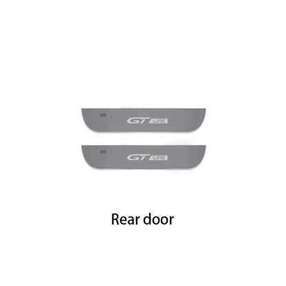 For Peugeot GT GTline 106 107 108 206 207 208 301 308 408 508 2008 3008 4008 5008 Car Wireless LED Welcome Pedal Threshold Light