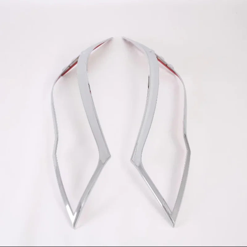 Chrome ABS Head Lights Cover For Toyota Rush  2019 2020 2021 Car Exterior Parts Headlight Lamp Hood accessories