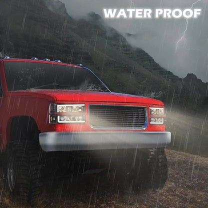 Corner Headlight Bumper Lamp Compatible with Gmc C10 C/K Suburban 1994 1995 1996 1997 1998 1999 2000