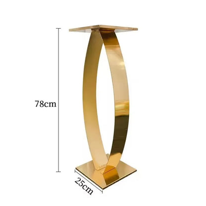 4/10 PCS  30 inch metal floral rack for wedding events, party center decoration, road guide flower rack