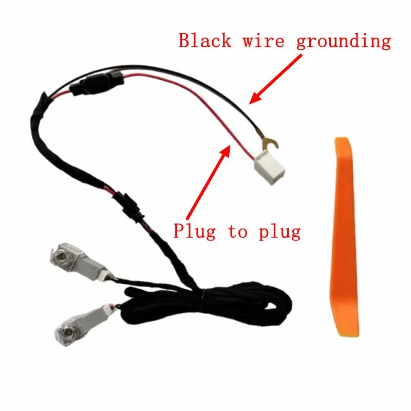 for Honda Civic fe 2022+ CRV G6 2023 2024 2PCS Car Light LED Interior Atmosphere Light Decoration Lamp Ambient Foot Light