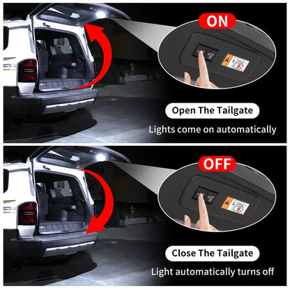 For Land Cruiser 2024-2025 Prado LC250 First Edition 1958 J250 Tailgate Illuminating Light Upgraded Modification Accessories