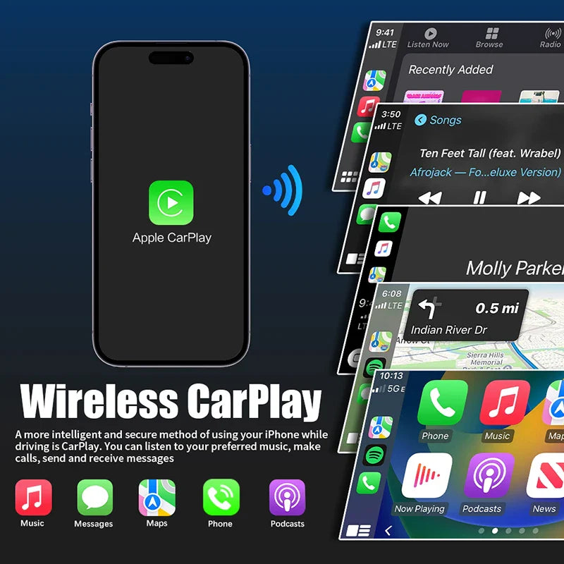 Wireless Carplay Android Auto for Mercedes Benz  S-Class / CL W221 2010-2012 NTG3.5 , Support Mirrorlink, Navigation, Camera