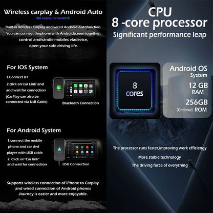 12.3 Inch Android 14 Car Radio For Benz Vito W447 2014-2021 Stereo Receiver GPS Navigation DSP Video Carplay Player NO 2DIN DVD