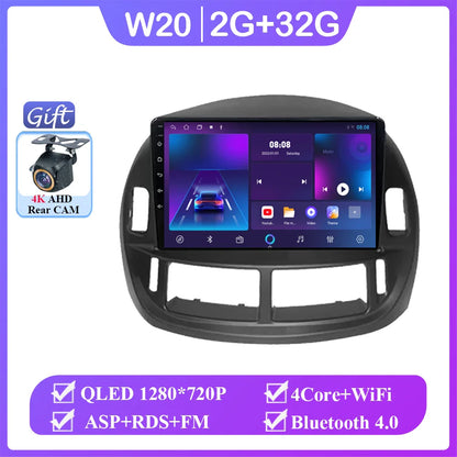 Android 14 Car For Toyota Previa ESTIMA ACR30 Tarago 2002-2006 QLED Stereo Radio Multimedia Player Head Unit GPS 4G BT Carplay