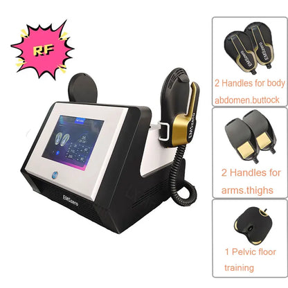 Non invasive EMS Fat Removal Body Shaping Machine Portable EMSZERO RF Muscle Stimulating Machine