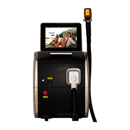 4 waves IPL 2025 Professional Diode Ice Titanium Laser Body Hair Removal Machine  Portable 808 755 Alexandrite Device  Permanent
