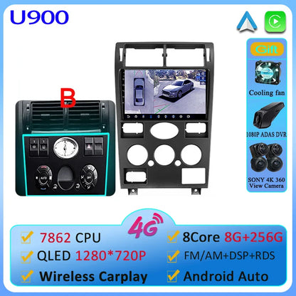 Car Android 13  For Ford Mondeo 3 2000-2007 Car Radio Multimedia Video Player Navigation GPS No 2 din Dvd 4G WIFI Carplay Stereo