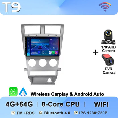 Car Multimedia Radio Player For Dodge Avenger JS 2007 - 2010 For Dodge Nitro 2006 - 2011 Android 14 2din Autoradio BT 5G Wifi