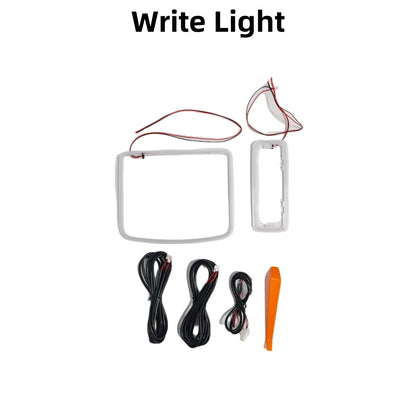 Car LED Roof Reading Light Interior Decorative Lamp Atmosphere Ambient Light Ice Blue For Toyota Camry 2018-2023