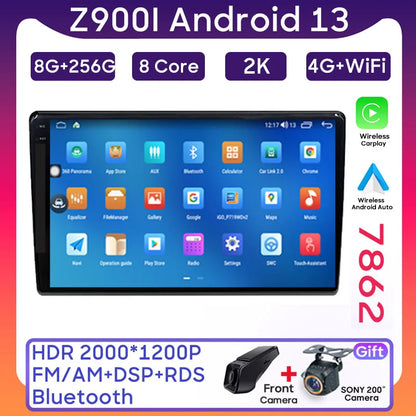 Android Radio For Fiat Ducato 3 For Peugeot Boxer 2 For Citroen Jumper 2 2006 -2022 Android Auto Rear Camera Stereo Head Unit 5G