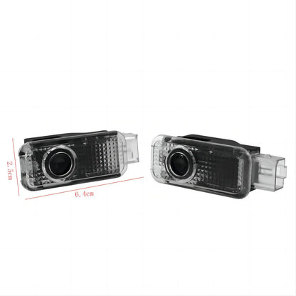 2X HD Led Car Door Logo Projector Welcome Light For Audi A3 A4 B8 8P 8V A6 C7 A5 Q5 B7 B6 S LINE QUTTRO RS Q3 SQ5 Q7 S3 S4 S5 S6