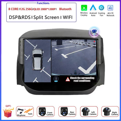 Android  Carplay Auto Car Radio For Ford EcoSport Eco Sport 2014-2018 GPS Recorder Multimedia Player 4G+BT DSP
