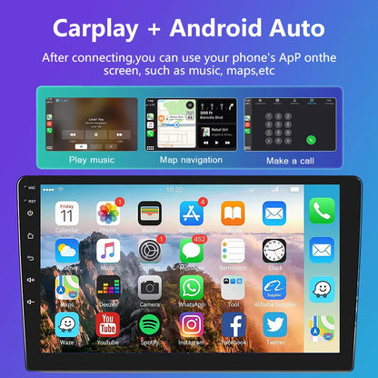 9 Inch 2 Din Android Car Radio for Hyundai IX45 Santa Fe 2013 2014 2015 2016 2017 Car Stereo Android Auto Carplay Navigation GPS